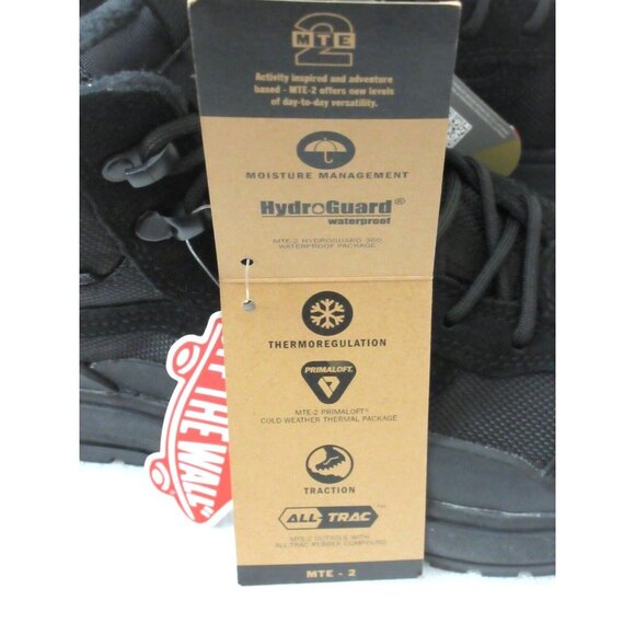 Vans Women's UltraRange Exo Hi MTE-2 Waterproof Boots Black Black Sizes NEW - Picture 7 of 7